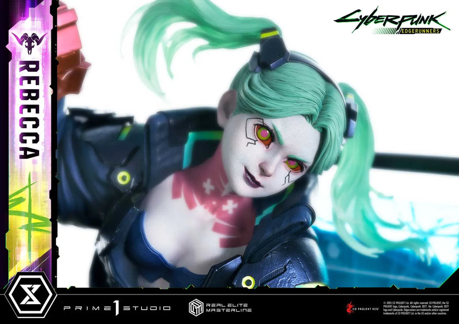 Rebecca (Deluxe Bonus Version) Cyberpunk: Edgerunners – Prime1Studio – ActionFigure Brasil