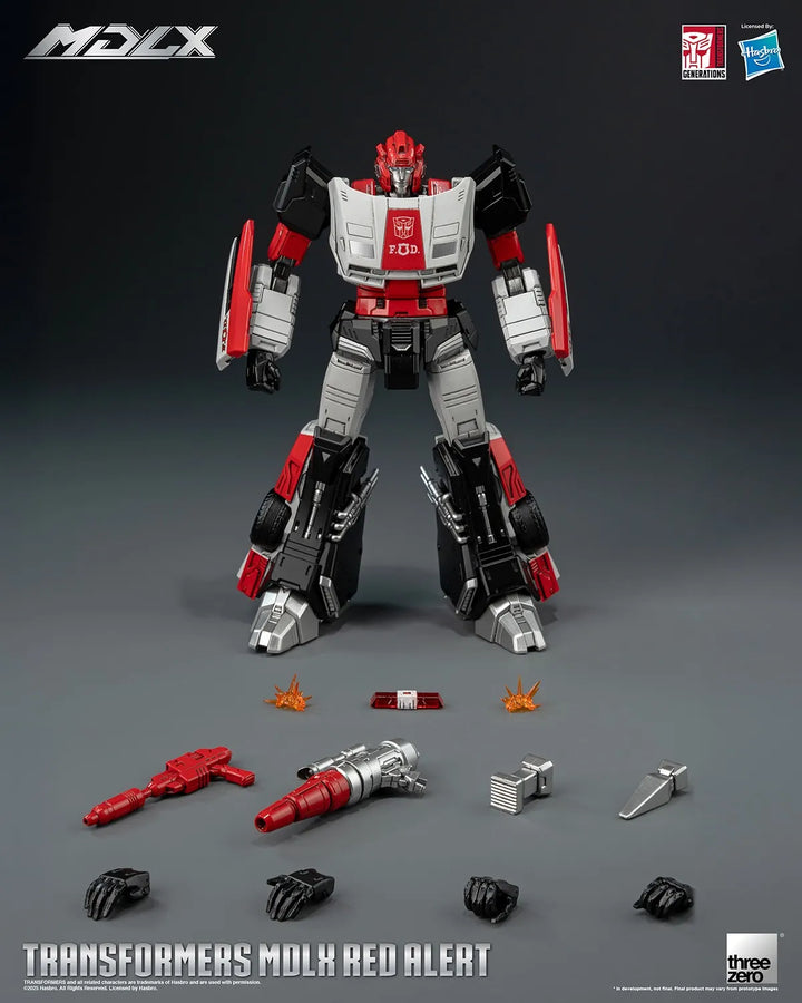 Red Alert MDLX – Threezero – ActionFigure Brasil