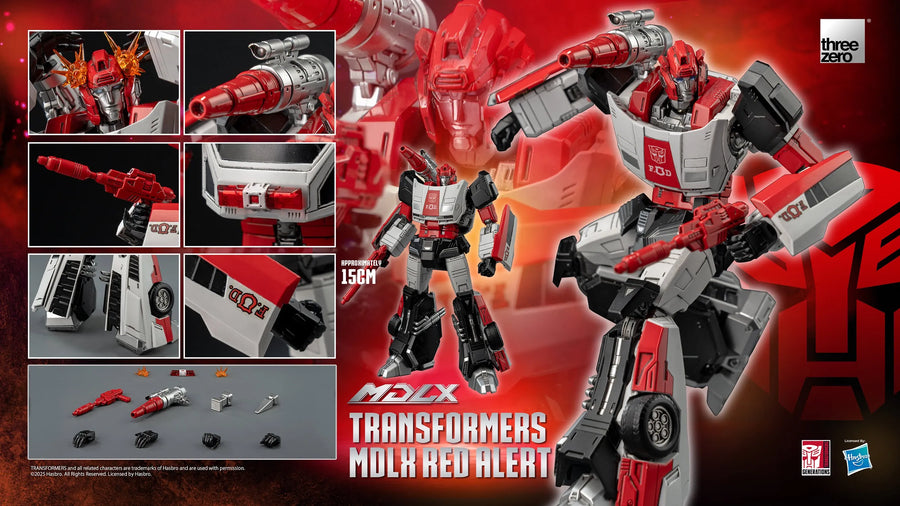 Red Alert MDLX – Threezero – ActionFigure Brasil