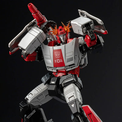 Red Alert MDLX – Threezero – ActionFigure Brasil — ângulo diferente