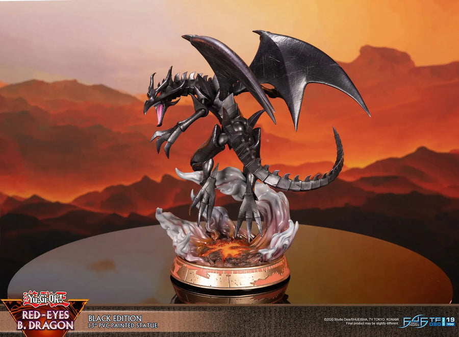 Red Eyes B. Dragon (Black Edition) – First 4 Figures – ActionFigure Brasil