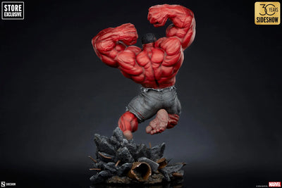 Red Hulk: Thunderbolt Ross - LIMITED EDITION: 750 (Red - Variant) – Sideshow Collectibles – ActionFigure Brasil — ambientada