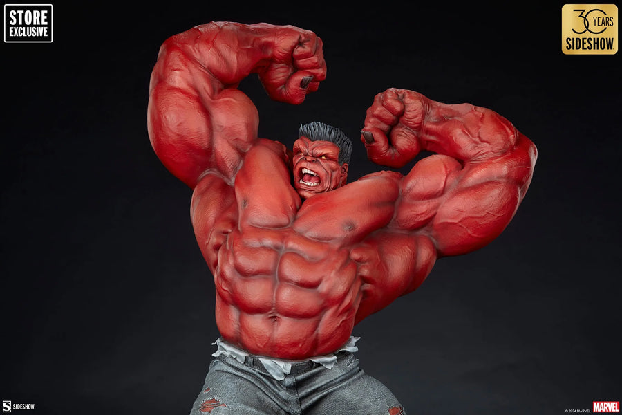Red Hulk: Thunderbolt Ross - LIMITED EDITION: 750 (Red - Variant) – Sideshow Collectibles – ActionFigure Brasil