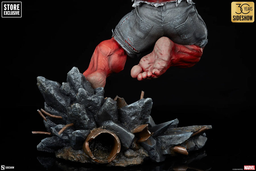 Red Hulk: Thunderbolt Ross - LIMITED EDITION: 750 (Red - Variant) – Sideshow Collectibles – ActionFigure Brasil