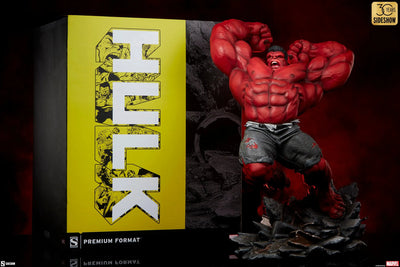 Red Hulk: Thunderbolt Ross - LIMITED EDITION: 750 (Red - Variant) – Sideshow Collectibles – ActionFigure Brasil — close