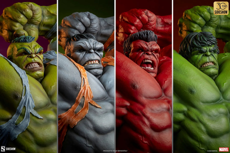 Red Hulk: Thunderbolt Ross - LIMITED EDITION: 750 (Red - Variant) – Sideshow Collectibles – ActionFigure Brasil