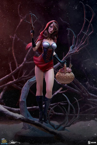 Red Riding Hood - LIMITED EDITION: 4000 (Exclusive) – Sideshow Collectibles – ActionFigure Brasil — embalagem
