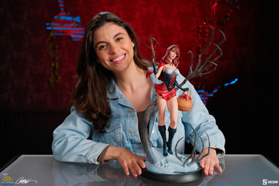 Red Riding Hood - LIMITED EDITION: 4000 (Exclusive) – Sideshow Collectibles – ActionFigure Brasil — ângulo diferente