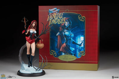 Red Riding Hood - LIMITED EDITION: 4000 (Exclusive) – Sideshow Collectibles – ActionFigure Brasil — com base expositora