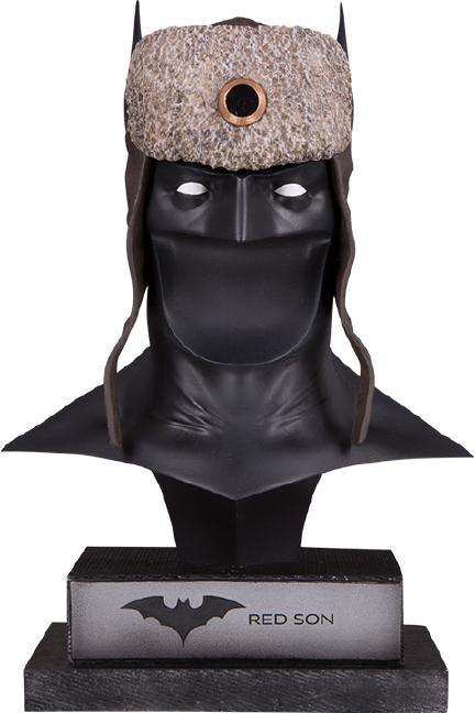 Red Son Batman Cowl - LIMITED EDITION: 5000 – DC Direct – ActionFigure Brasil