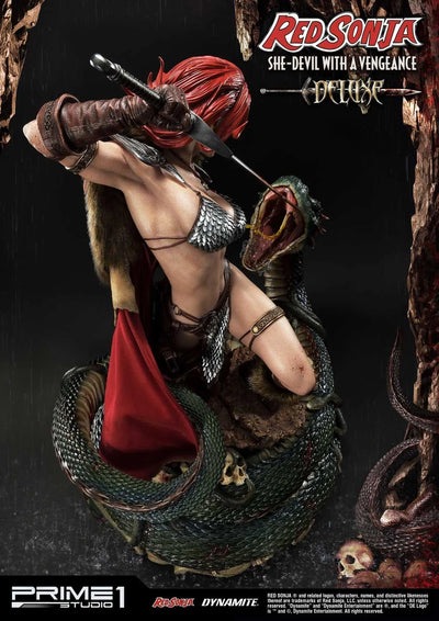 Red Sonja (Deluxe Version) Red Sonja – Prime1Studio – ActionFigure Brasil