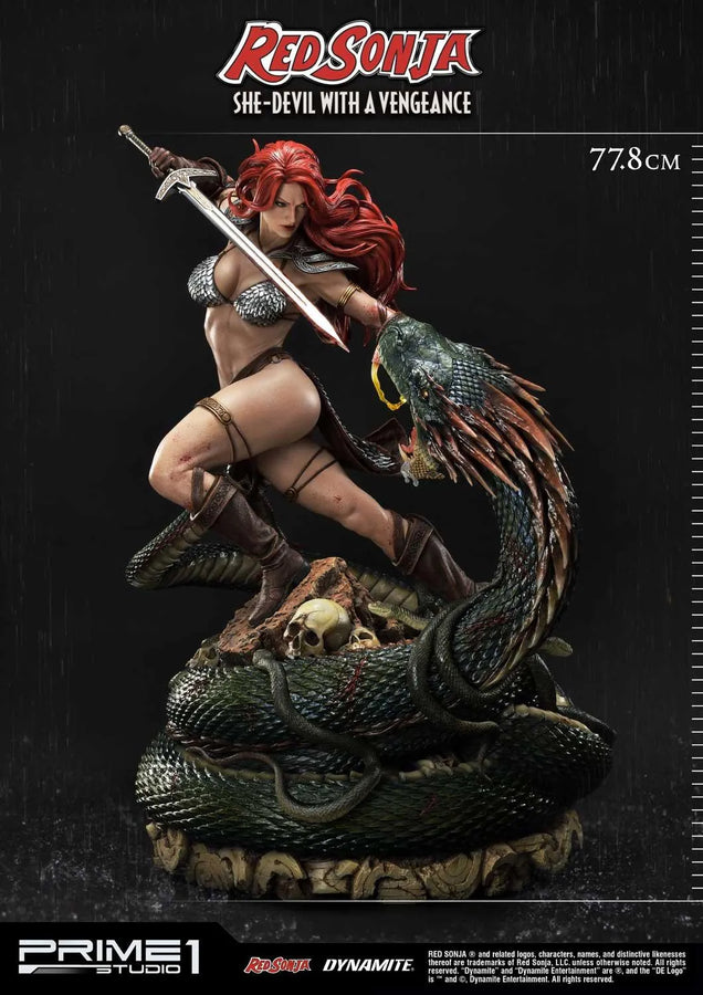 Red Sonja (Regular Version) Red Sonja – Prime1Studio – ActionFigure Brasil
