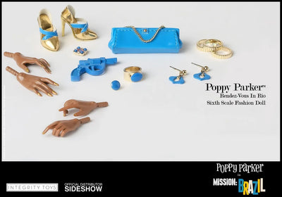 Rendez-Vous in Rio Poppy Parker(TM) - LIMITED EDITION: 1000 – Integrity Toys – ActionFigure Brasil — acessórios