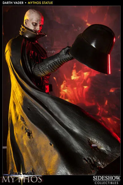 [Reproduction Item] Star Wars Mythos Statue - Darth Vaderㅤ – Sideshow Collectibles – ActionFigureBrasil — iluminação de estúdio