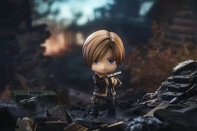 Resident Evil 4 - Leon S. Kennedy - Nendoroid #2337 (Good Smile Company)ㅤ – Good Smile Company – ActionFigureBrasil — com base expositora
