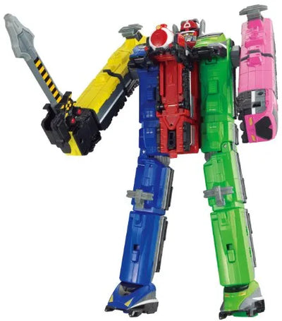 Ressha Sentai ToQger - ToQ-Oh - DX - Ressha Gattai Series - 1-5 (Bandai)ㅤ – Bandai – ActionFigureBrasil