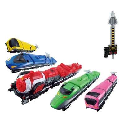 Ressha Sentai ToQger - ToQ-Oh - DX - Ressha Gattai Series - 1-5 (Bandai)ㅤ – Bandai – ActionFigureBrasil — detalhe do produto