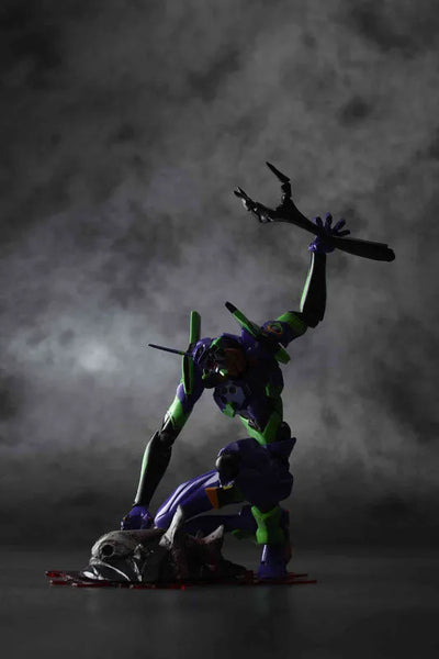 Revoltech Yamaguchi No.100 (NR95) Evangelion Evolution "EVA-01 TEST TYPE"ㅤ – Kaiyodo – ActionFigureBrasil