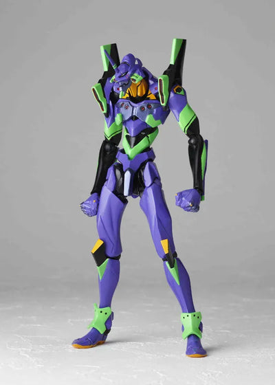 Revoltech Yamaguchi No.100 (NR95) Evangelion Evolution "EVA-01 TEST TYPE"ㅤ – Kaiyodo – ActionFigureBrasil — close