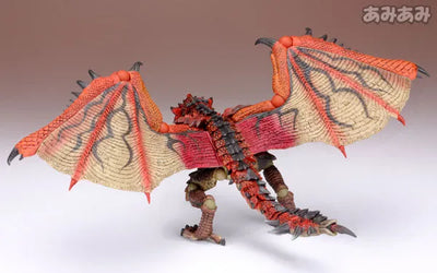 Revoltech Yamaguchi No.121 "Monster Hunter" Lioleusㅤ – Kaiyodo – ActionFigureBrasil — com base expositora
