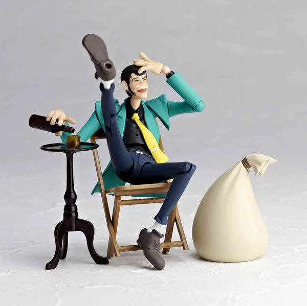 Revoltech Yamaguchi No.129 Lupin the 3rd (TV Anime 1st Series Edition)ㅤ – Kaiyodo – ActionFigureBrasil