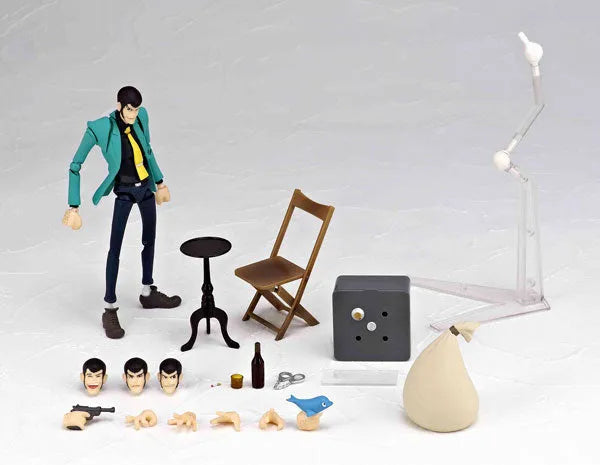 Revoltech Yamaguchi No.129 Lupin the 3rd (TV Anime 1st Series Edition)ㅤ – Kaiyodo – ActionFigureBrasil