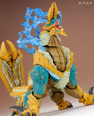 Revoltech Yamaguchi No.135 "Monster Hunter" Zinogreㅤ – Kaiyodo – ActionFigureBrasil — com base expositora