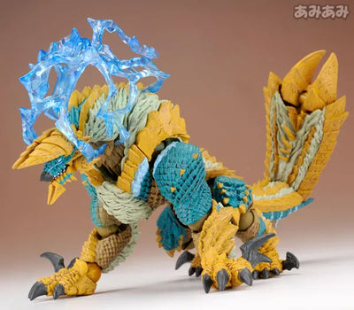 Revoltech Yamaguchi No.135 "Monster Hunter" Zinogreㅤ – Kaiyodo – ActionFigureBrasil — ângulo diferente