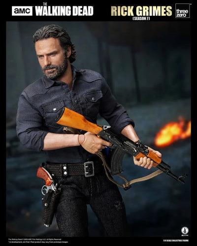 Rick Grimes (Season 7) – Threezero – ActionFigure Brasil — close