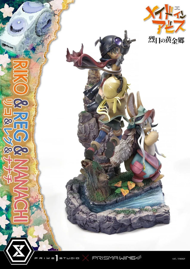 Riko,Reg and Nanachi (Regular Version) MADE IN ABYSS – Prime1Studio – ActionFigure Brasil