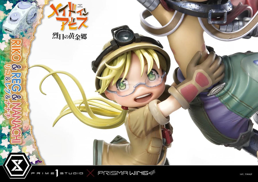 Riko,Reg and Nanachi (Regular Version) MADE IN ABYSS – Prime1Studio – ActionFigure Brasil