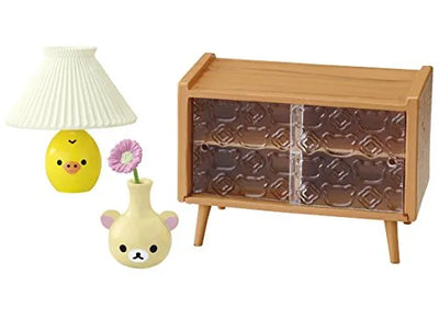 Rilakkuma - Kiiroitori - Korilakkuma - Rilakkuma Room de Tobikiri Relax - 1 - Sofa (Re-Ment)ㅤ – Re-Ment – ActionFigureBrasil — ambientada