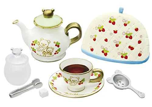 Rilakkuma - Korilakkuma - Kiiroitori - Rilakkuma Akogare no British Tea Time - 1 - Gardening (Re-Ment)ㅤ – Re-Ment – ActionFigureBrasil