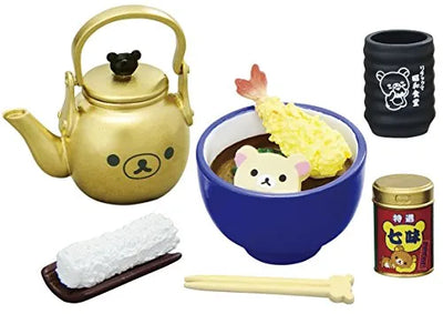 Rilakkuma - Korilakkuma - Kiiroitori - RIlakkuma Shouwa Shokudou - 1 - Welcome (Re-Ment)ㅤ – Re-Ment – ActionFigureBrasil — ambientada