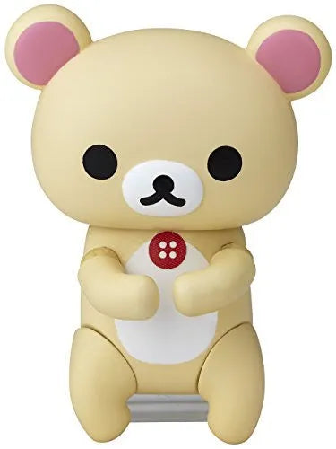 Rilakkuma - Korilakkuma - Revoltech - Character Revo No.002 (Kaiyodo)ㅤ – Kaiyodo – ActionFigureBrasil — ângulo diferente