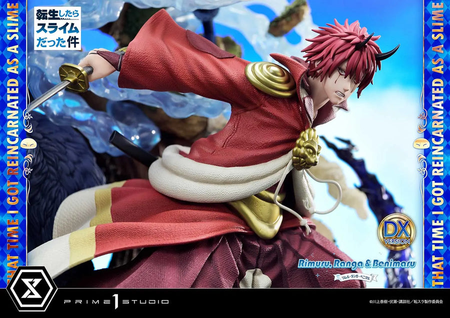 Rimuru, Ranga & Benimaru (Deluxe Bonus Version) That Time I Got Reincarnated as a Slime – Prime1Studio – ActionFigure Brasil