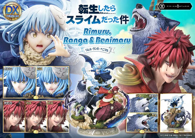 Rimuru, Ranga & Benimaru (Deluxe Bonus Version) That Time I Got Reincarnated as a Slime – Prime1Studio – ActionFigure Brasil