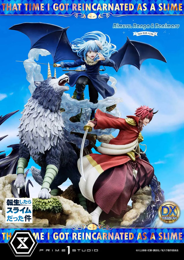Rimuru, Ranga & Benimaru (Deluxe Bonus Version) That Time I Got Reincarnated as a Slime – Prime1Studio – ActionFigure Brasil
