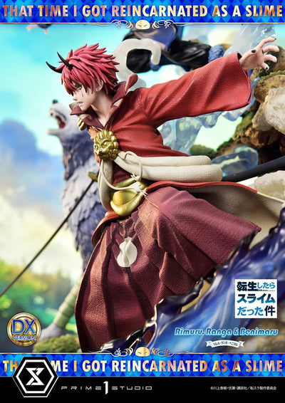 Rimuru, Ranga & Benimaru (Deluxe Version) That Time I Got Reincarnated as a Slime – Prime1Studio – ActionFigure Brasil