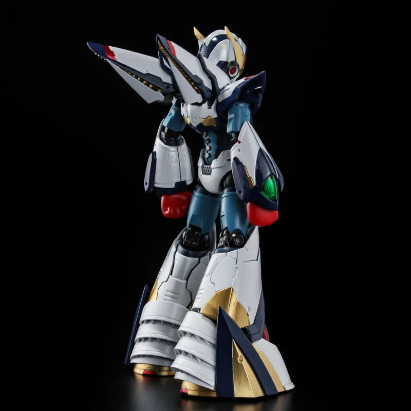 RIOBOT Mega Man X Falcon Armor Ver.EIICHI SIMIZU Action Figureㅤ – Sentinel – ActionFigureBrasil