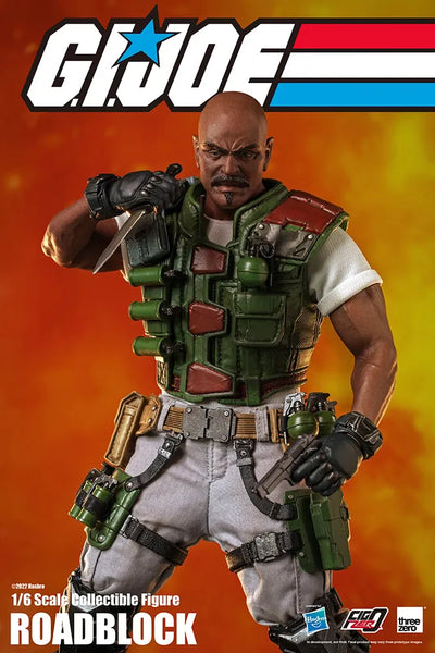 Roadblock – Threezero – ActionFigure Brasil — detalhe do produto