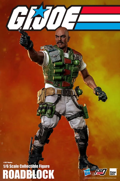 Roadblock – Threezero – ActionFigure Brasil — embalagem