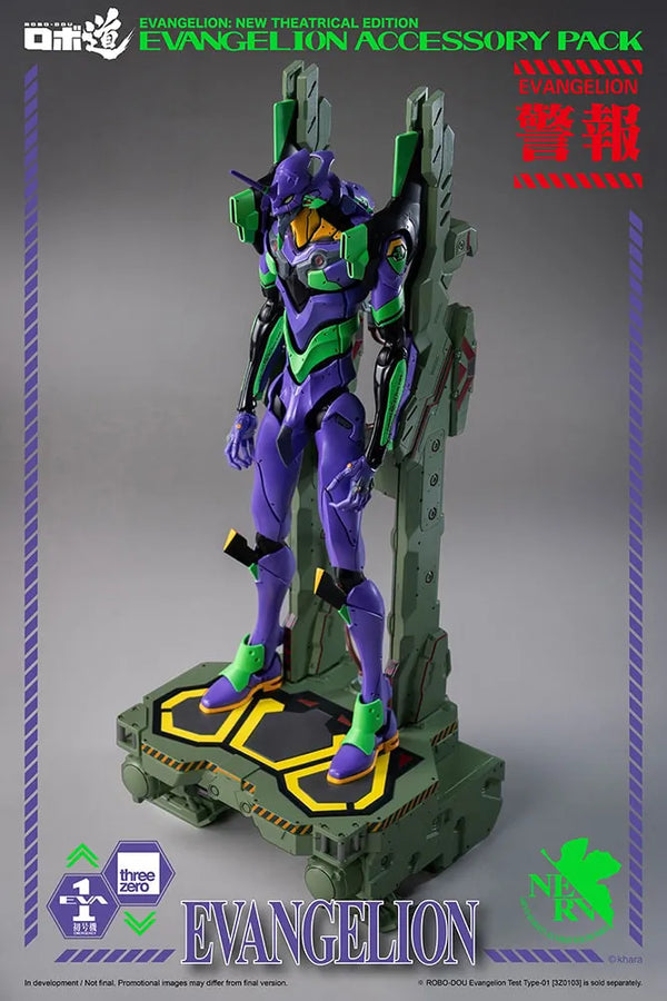 ROBO-DOU Evangelion Accessory Pack – Threezero – ActionFigure Brasil