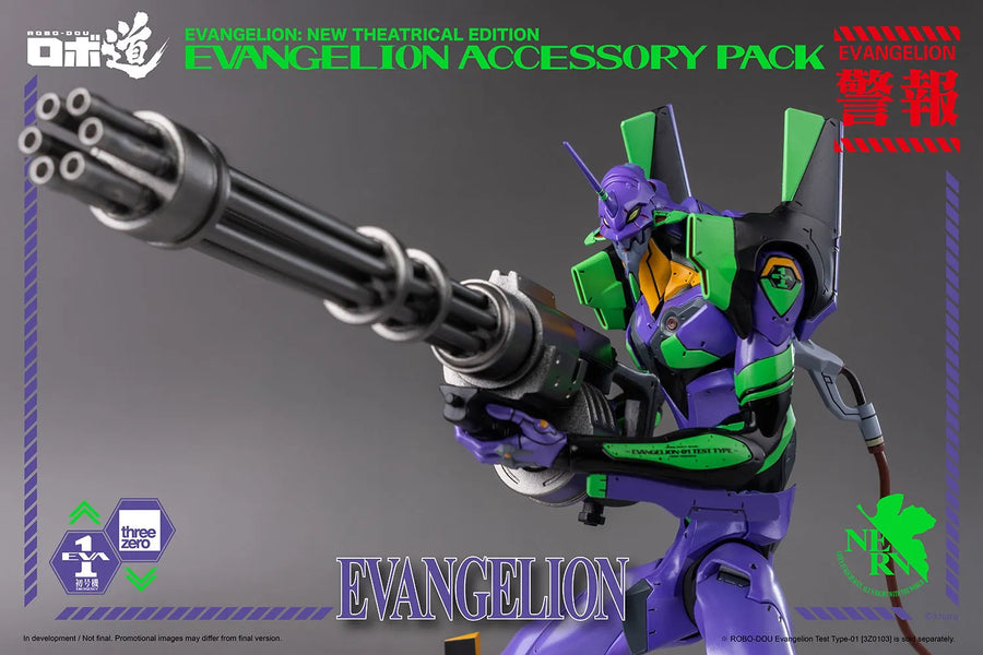ROBO-DOU Evangelion Accessory Pack – Threezero – ActionFigure Brasil