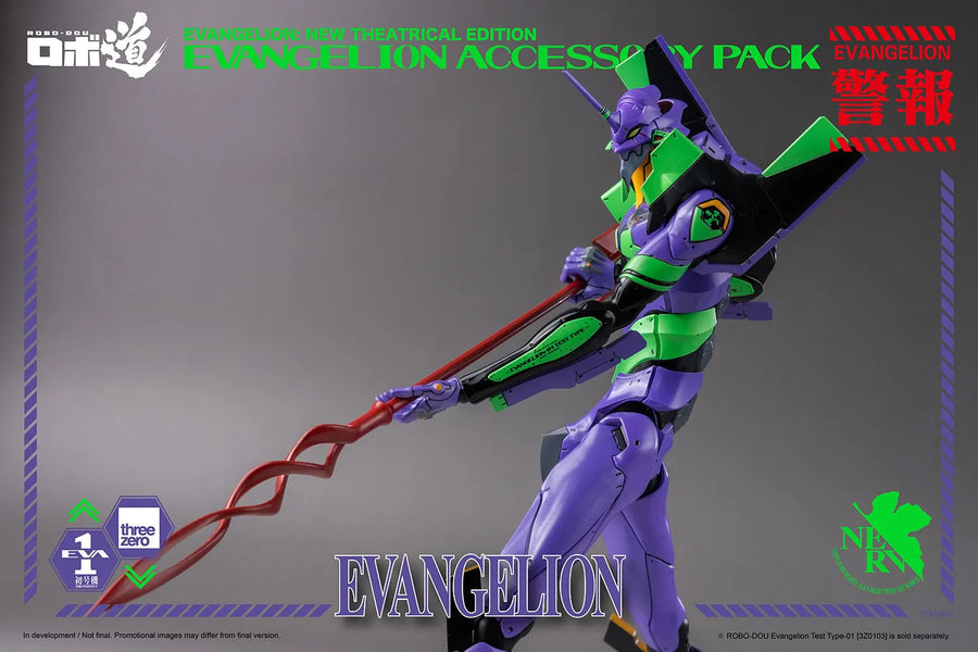 ROBO-DOU Evangelion Accessory Pack – Threezero – ActionFigure Brasil