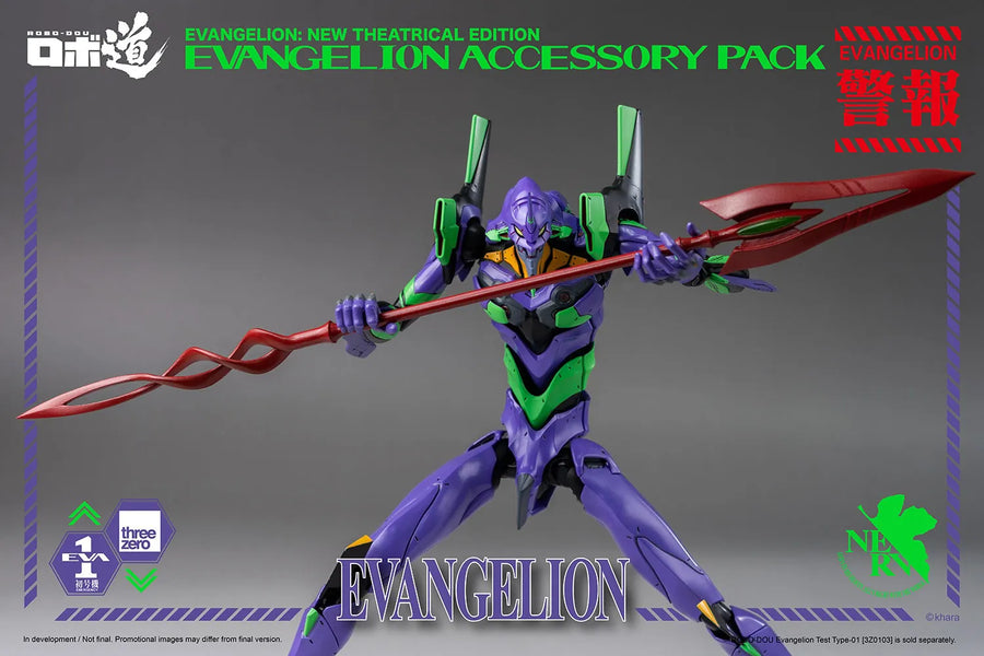 ROBO-DOU Evangelion Accessory Pack – Threezero – ActionFigure Brasil