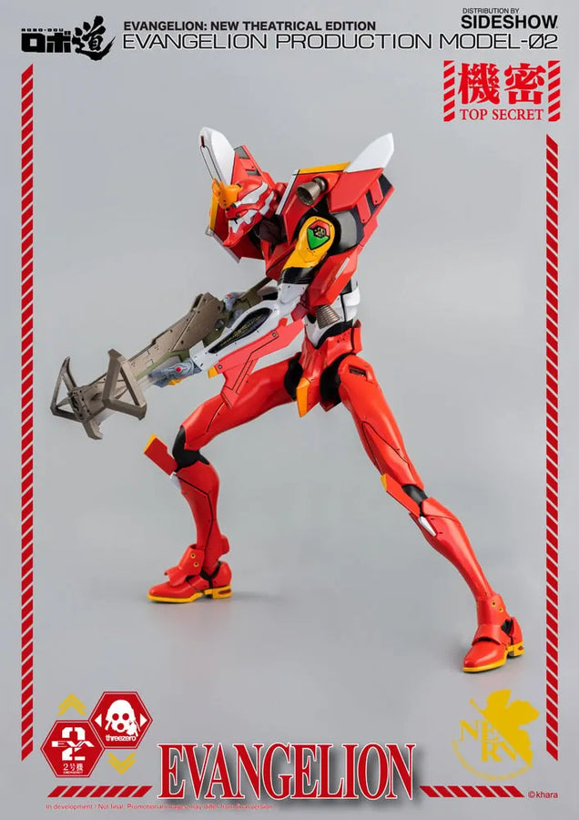 ROBO-DOU Evangelion Production Model-02 – Threezero – ActionFigure Brasil
