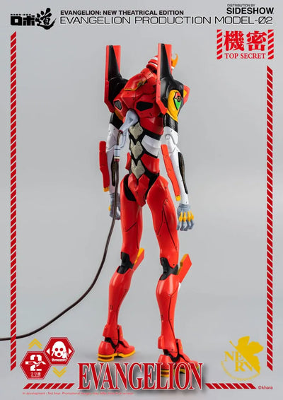 ROBO-DOU Evangelion Production Model-02 – Threezero – ActionFigure Brasil — ambientada