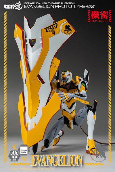 ROBO-DOU Evangelion Proto Type-00 – Threezero – ActionFigure Brasil — close