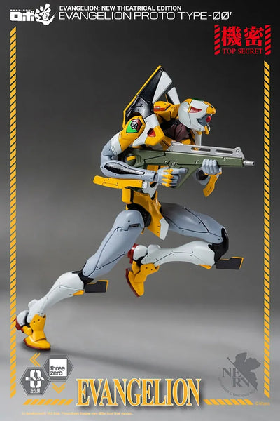 ROBO-DOU Evangelion Proto Type-00 – Threezero – ActionFigure Brasil — com base expositora